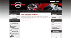 Desktop Screenshot of pneuauto.rematiptop.cz